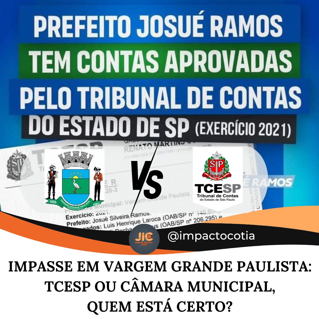 Impasse em Vargem Grande Paulista: TCESP ou Câmara Municipal, quem está certo?